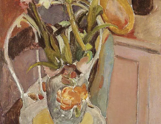 Nature morte au bouquet de lys
